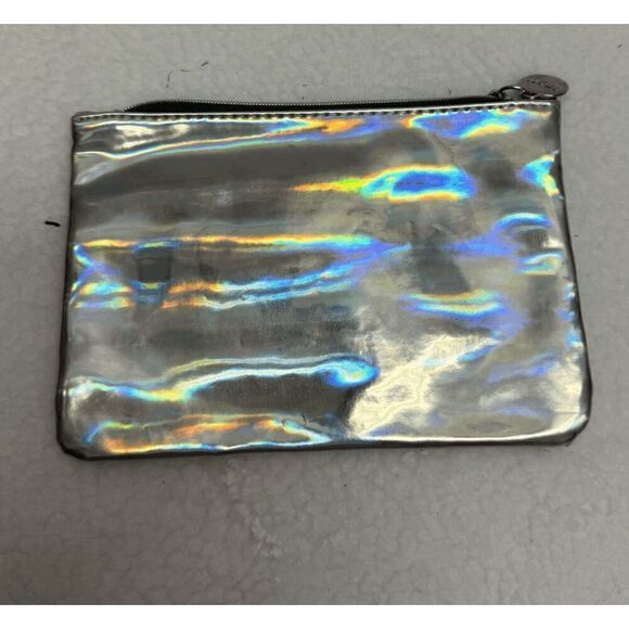 3 for $10 IPSY August 2020 Glam Makeup Bag THE FUTURE IS YOURS Holographic Silve - Picture 1 of 3